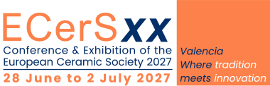 ECerS 2027. XX Conference & Exhibition of the European Ceramic Society. Valencia. Spain, 28 June – 2 July 2027