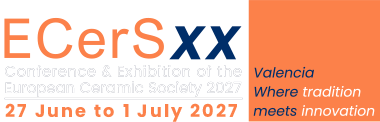 ECerS 2027. XX Conference & Exhibition of the European Ceramic Society. Valencia. Spain, 27 June – 1 July 2027