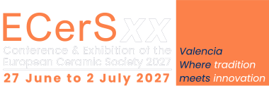 ECerS 2027. XX Conference & Exhibition of the European Ceramic Society. Valencia. Spain, 27 June – 2 July 2027