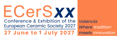 ECerS 2027. XX Conference & Exhibition of the European Ceramic Society. Valencia. Spain, 27 June – 1 July 2027