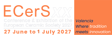 ECerS 2027. XX Conference & Exhibition of the European Ceramic Society. Valencia. Spain, 27 June – 1 July 2027